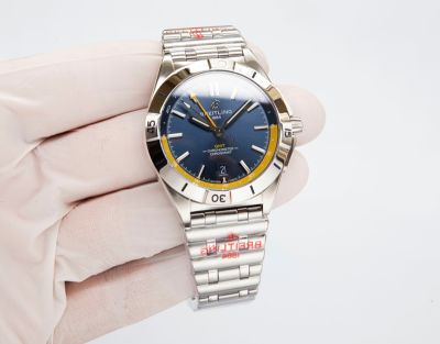 Breitling Chronomat Automatic GMT 40MM Etc2836 Movement Blue Watch